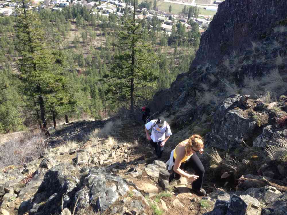 Mount Boucherie: Highway Side Ascent
