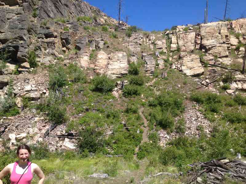 JFNC: Cedar Mountain (Kelowna Crags) w/ Amanda P.