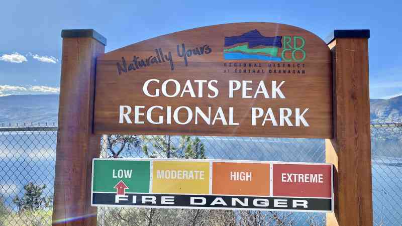 Okanagan Mountain Park: Exterior Perimeter