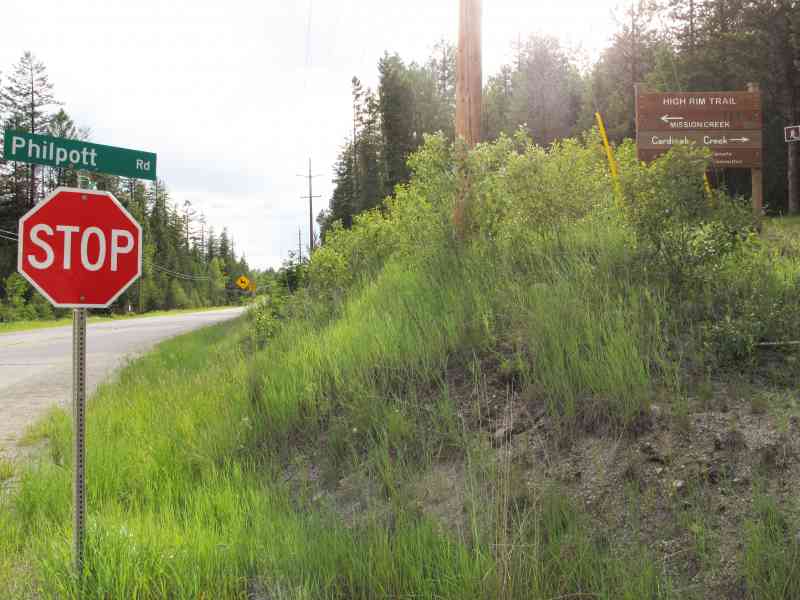 High Rim Trail: Oyama Entrance to Repeater Tower