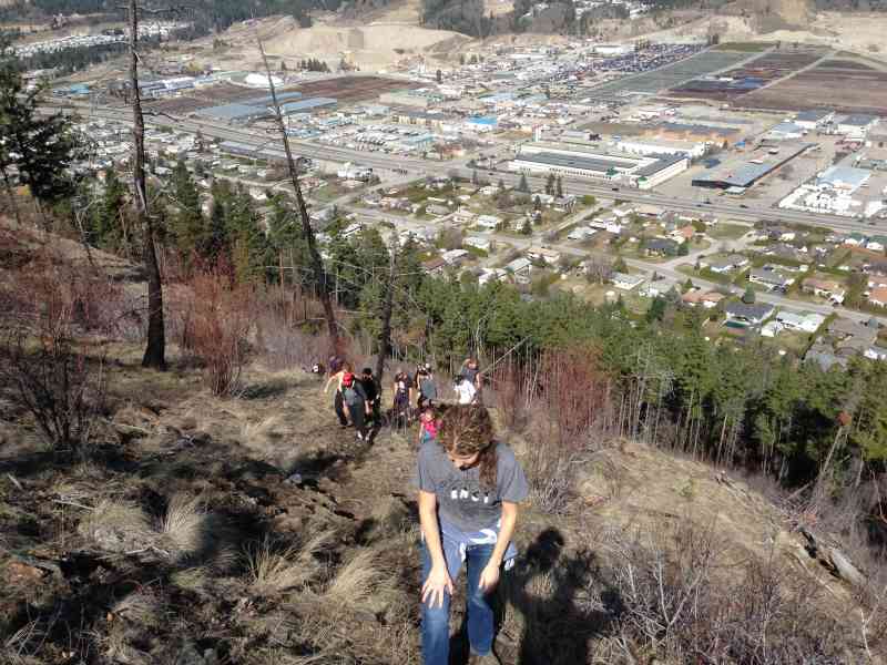 Mount Boucherie: Highway Side Ascent