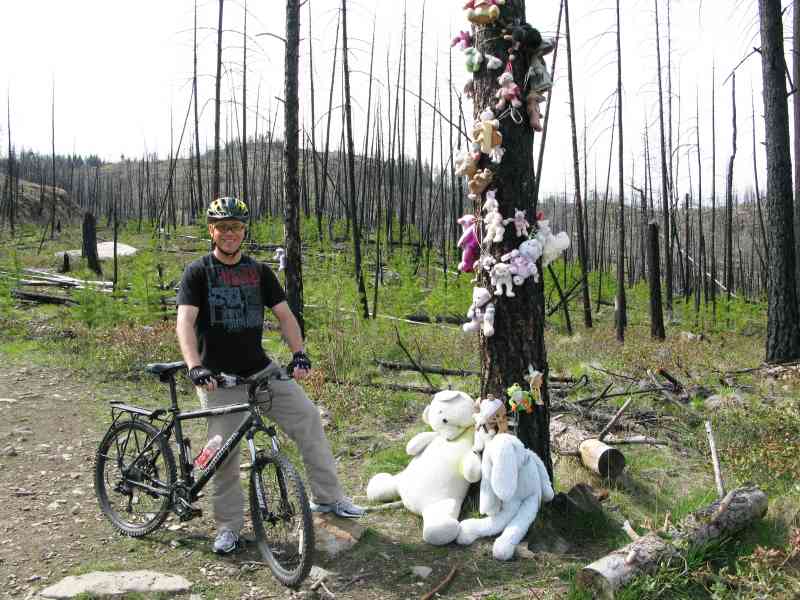 Myra Canyon: Teddy Bear Loop w/Jamie