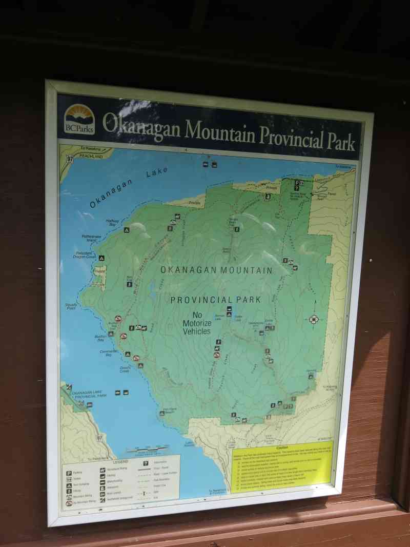 Okanagan Mountain Park: Exterior Perimeter